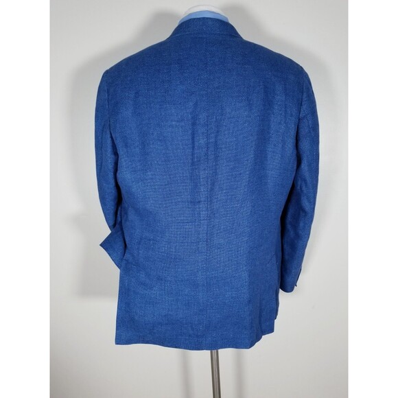 46R 58R Fugaro VBC Cashmere Wool Loose Weave Textured Sport coat Jacket Blazer - Picture 3 of 7